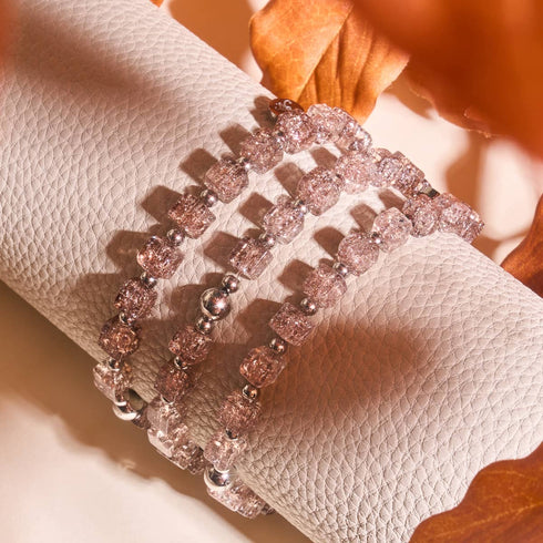 Cola | Glitzerglas | Zuckerwürfel-Armband